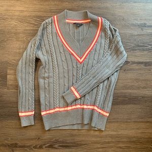 Varsity-Style Sweater